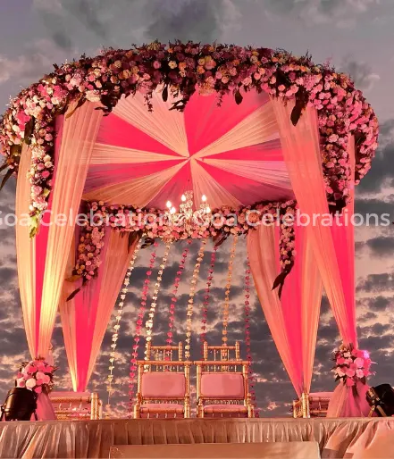 Rustic Color Scheme for Goa Destination Weddings